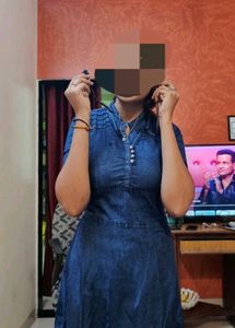 Denim Nevy Blue Top