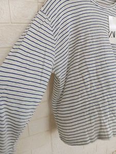 Striped Long Sleeve Top