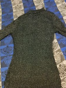 Black Shimmer Top