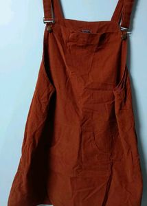 Corduroy Overall Dress