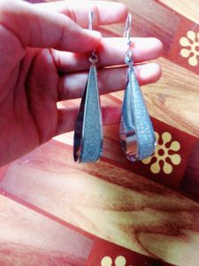 Stylish Silver Drop Earrings