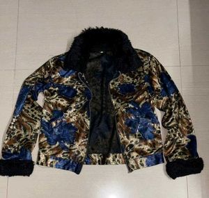 Floral Velvet Jacket