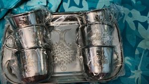 Silver Cups Set