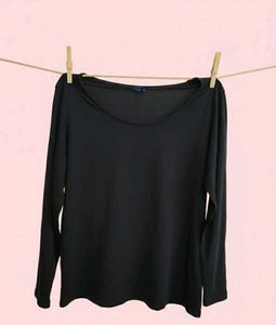 Black Long Sleeve Top