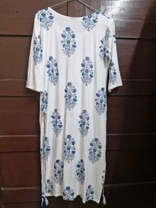 Blue Printed Palazzo Pants