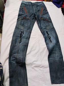 New Denim Pant Waist 28 Inch For Mens Wear
