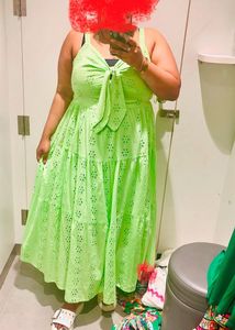 Cut Out Shiffli Zudio dress