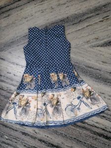 Cute Girls&#39; Polka Dot Dress