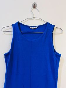 Blue Midi Bodycon Dress
