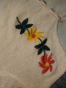 Embroidered Crop Top