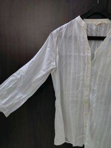 White 3/4 Sleeve Top