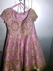 Elegant Pink Lehenga Choli Set
