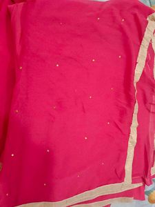 Pink Embroidered Anarkali Suit