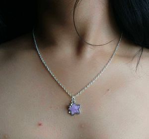 Flower Pendant Necklace ( Anti Tarnish )