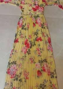 Floral Print Maxi  Dress