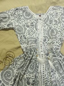 White Short Kurti
