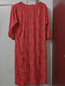 Floral Print Ethnic Kurta