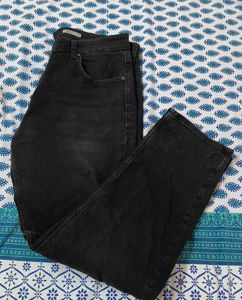 Spykar Men Midrise Straight Leg Cotton Jeans