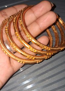 Golden Bangle Set