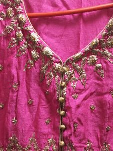 Elegant Pink Anarkali