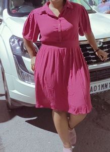 Vintage Style Pink Dress