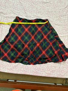 Flare Short Skirt