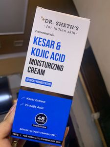 Dr Sheths Kesar & Kojic Acid Moisturising Cream