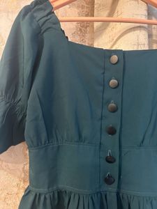 Beautiful Embellished Turquoise Top, Bust- 34/32