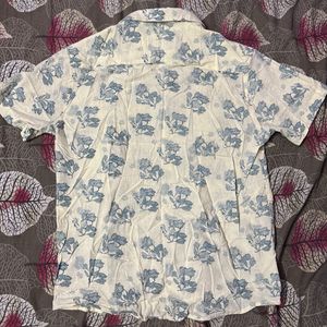 Floral Print Short Sleeve Shirt