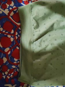 Green Colour Full Sleeve T Shirt