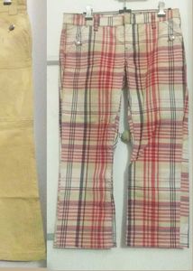 Tommy Hilfiger Plaid 3/4th Pants