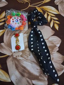 Hair Accessory Set (Combo of 3)