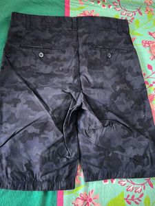 Camo Print Shorts