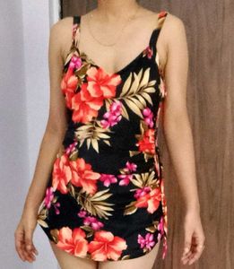 Floral premium padded Bodysuit/Swimsuit