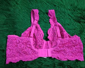 Pink Lace Bra🖤38DD