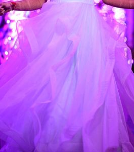 Light Blue Off-Shoulder Gown
