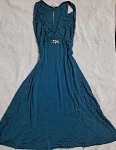 Y2k Vintage Silky Satin Dress