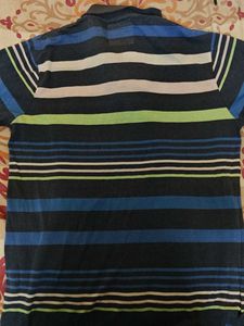 Striped Polo T-Shirt