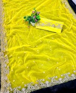 Yellow Saree