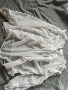 Transperent Full Sleeves Top