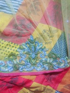 Heavy Lahenga Yellow