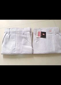 White Formal Pants