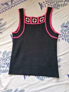 Retro Knit Tank Top