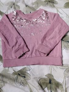 Cute Pink Sequin Top