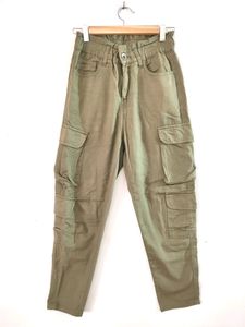Zudio Olive Joggers Pant ( Women)