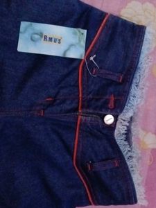 Girls Navy Blue Jeans