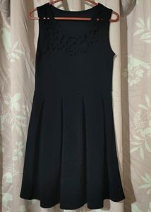 Sleeveless A Line Pleated Dress