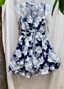 I. Floral Fit &amp; Flare Dress