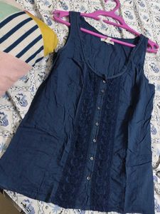 Navy Blue Camisole Top