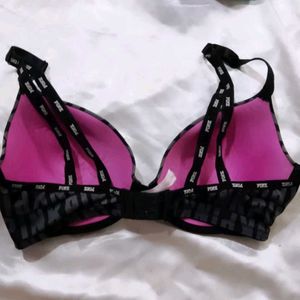 PINK Bra &amp; Thong Set